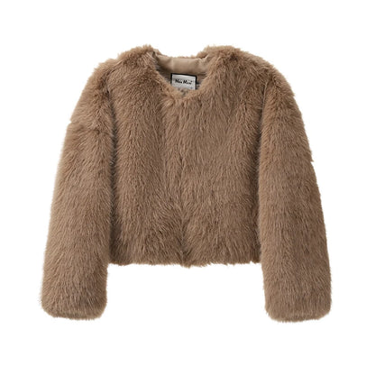 Evelyn™ Luxe Gradient Faux Fur Jacket